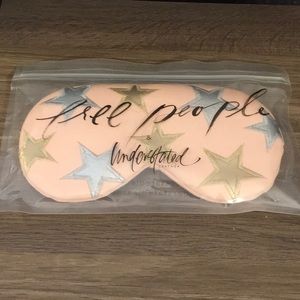 Free people Leather Vegan Cooling Eye Mask NEW!